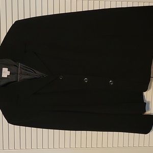 Apt 9 Black lined jacket, size 14.